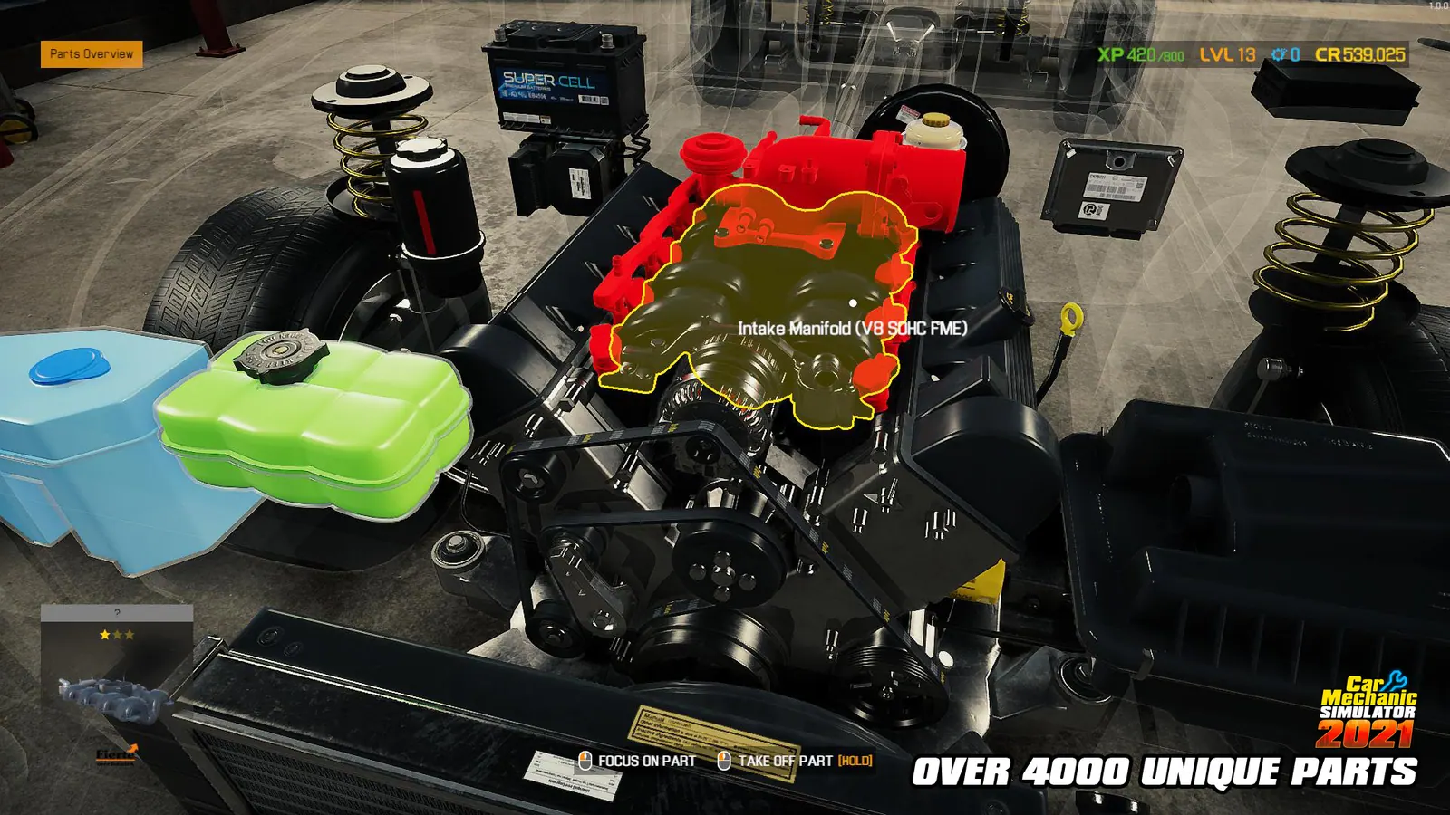 Скриншот 2 игры Car Mechanic Simulator 2021
