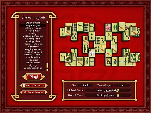 Скриншот 2 игры Mahjong World