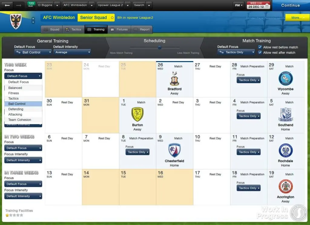 Скриншот 5 игры Football Manager 2013