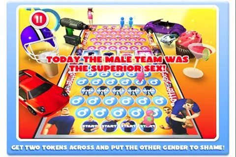 Скриншот 3 игры Battle of the Sexes
