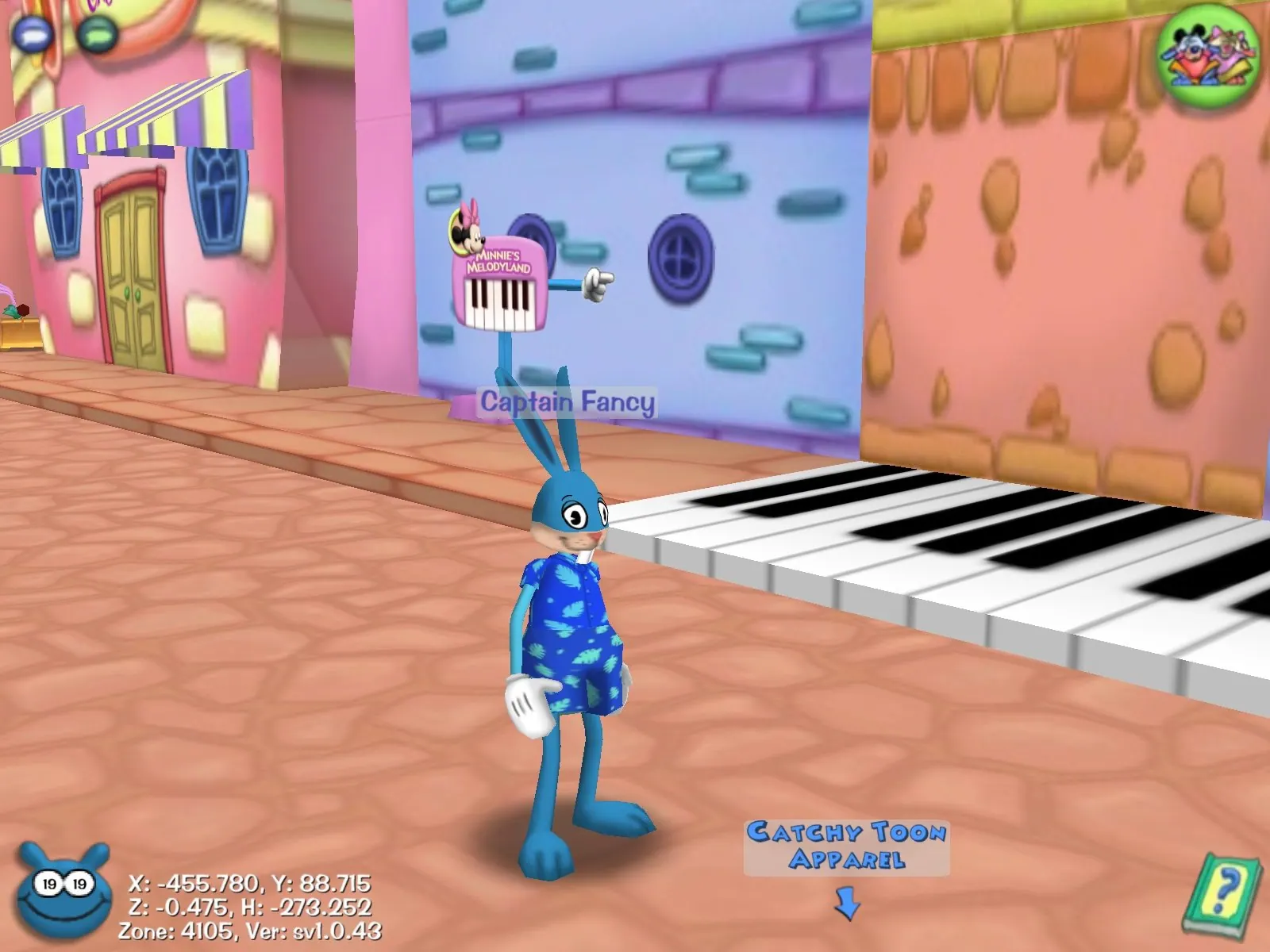 Скриншот 5 игры Disney's Toontown Online