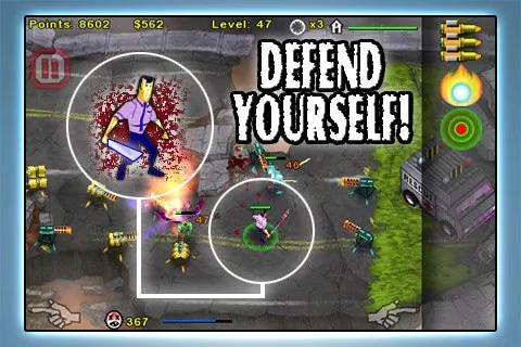 Скриншот 4 игры Zombie Attack! Bridge Defense