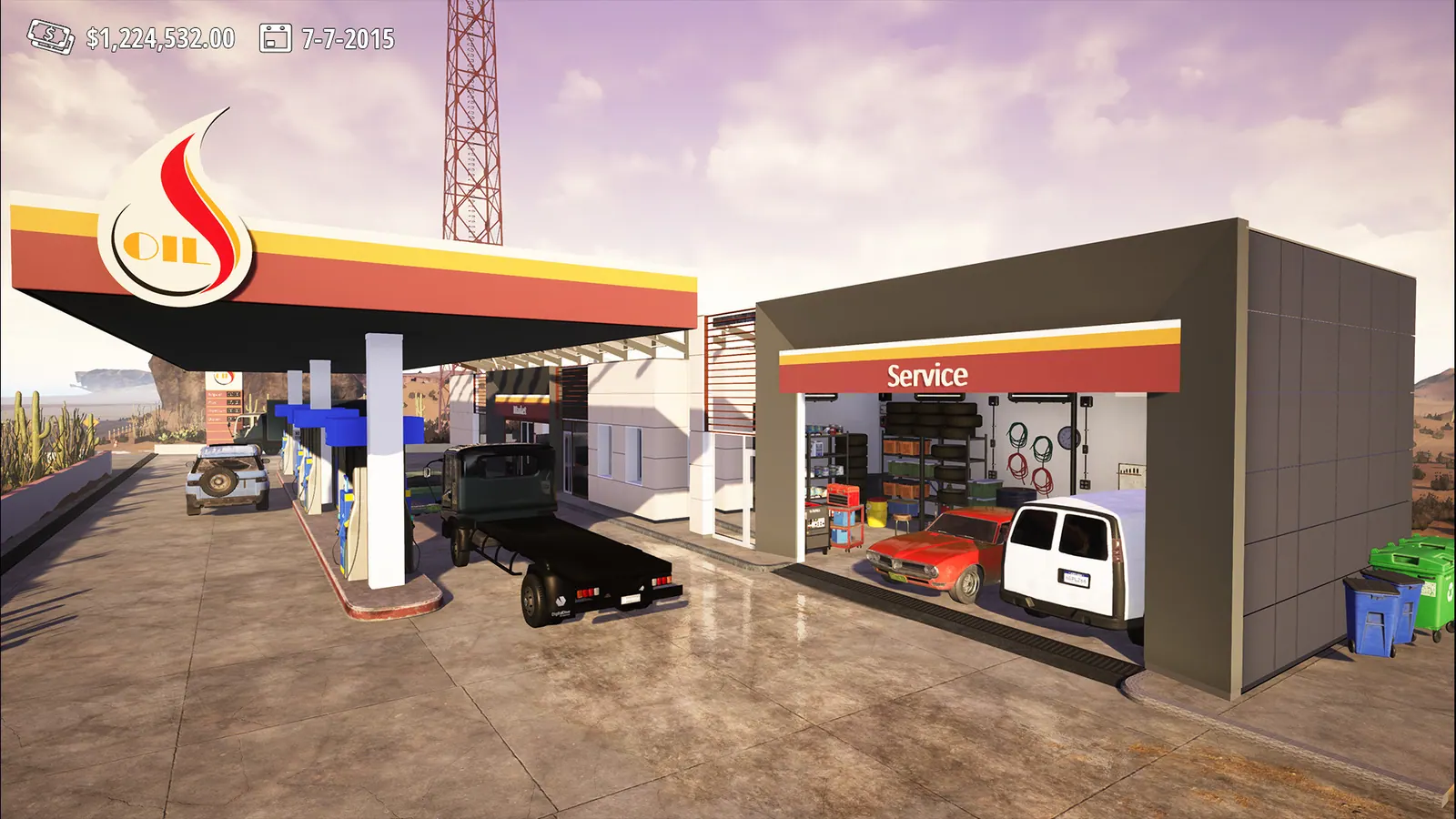 Скриншот 2 игры Gas Station Simulator