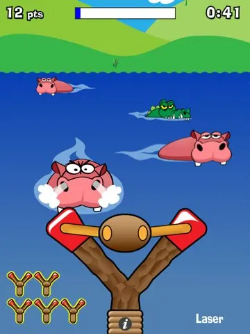 Скриншот 4 игры Slingshot Safari