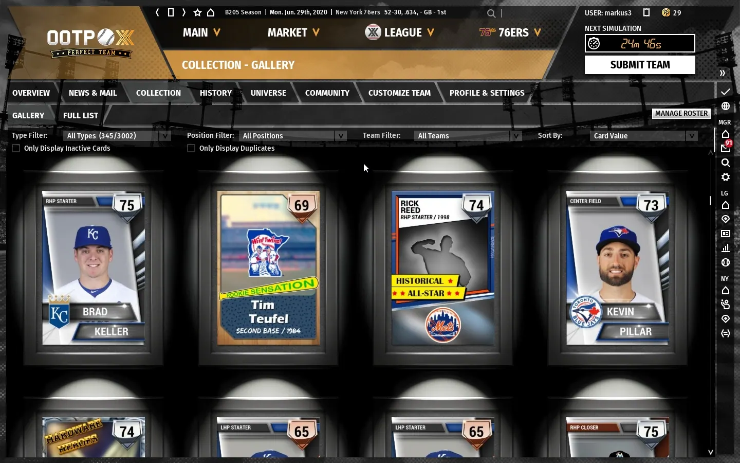 Скриншот 5 игры Out of the Park Baseball 20
