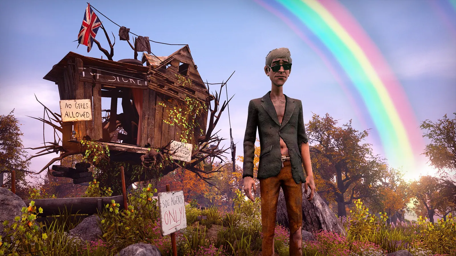 Скриншот 7 игры We Happy Few