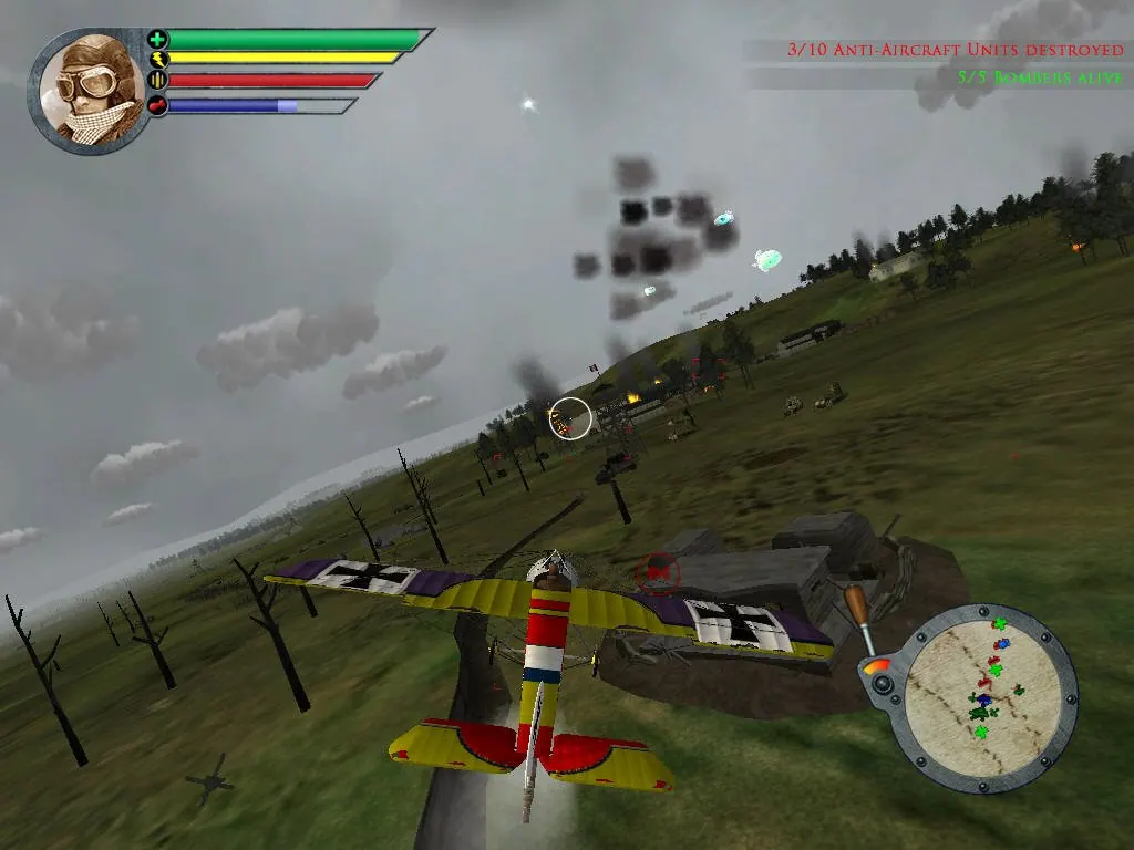 Скриншот 2 игры Red Baron Arcade