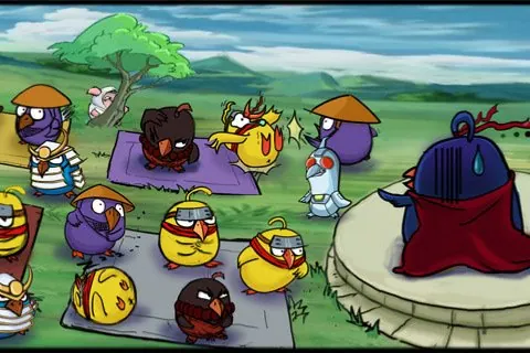 Скриншот 4 игры Ninja Chicken