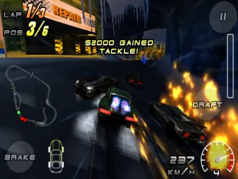 Скриншот 4 игры Raging Thunder 2