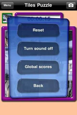 Скриншот 5 игры Tiles Puzzle
