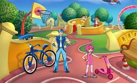 Скриншот 4 игры Lazy Town Champions