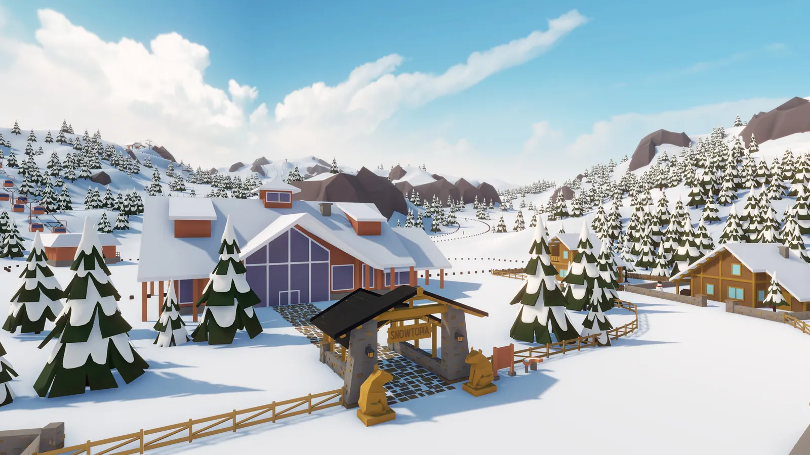 Скриншот 5 игры Snowtopia: Ski Resort Tycoon