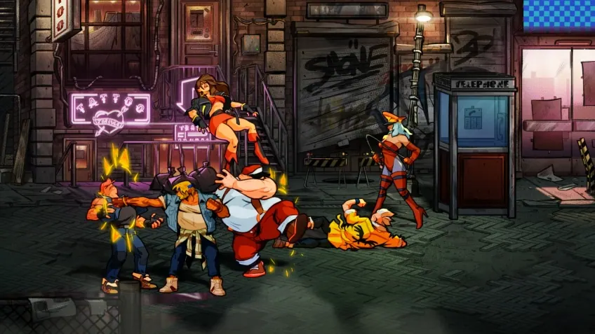 Скриншот 6 игры Streets of Rage 4
