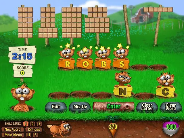 Скриншот 3 игры Word Whomp To Go