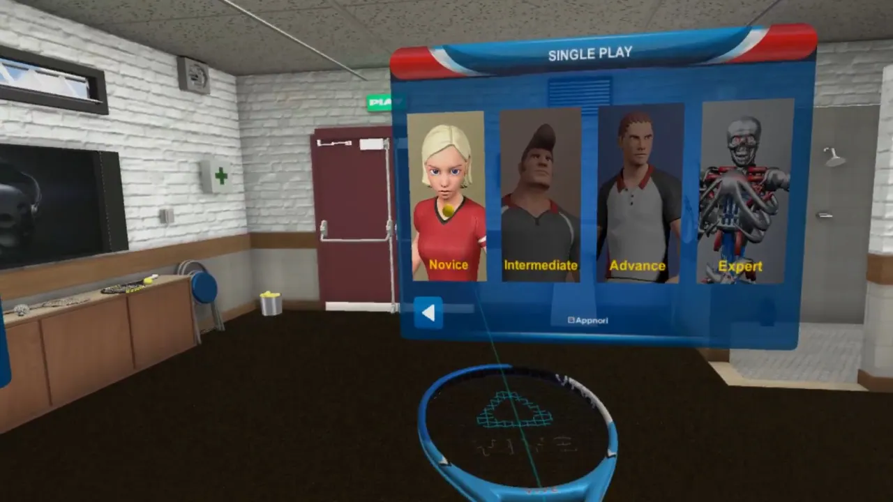 Скриншот 2 игры Tennis Kings VR