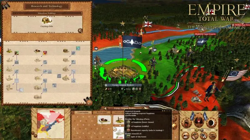 Скриншот 6 игры Empire: Total War - The Warpath Campaign