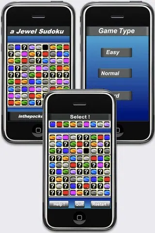 Скриншот 3 игры Jewel Sudoku