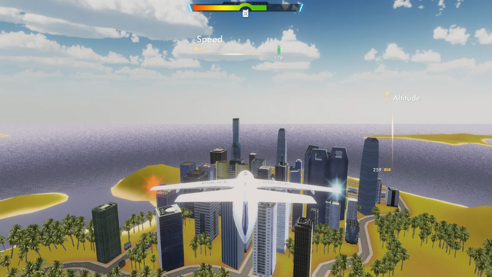 Скриншот 5 игры Police Air Transporter