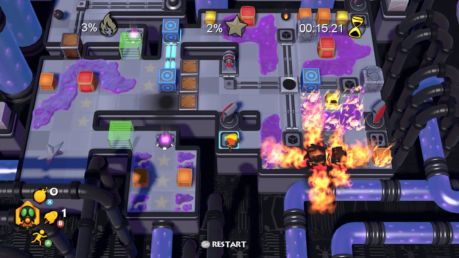 Скриншот 3 игры BurnStar