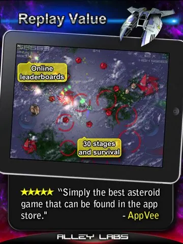 Скриншот 4 игры Meteor Blitz