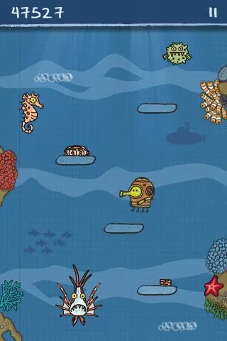 Скриншот 5 игры Doodle Jump - BE WARNED: Insanely Addictive!