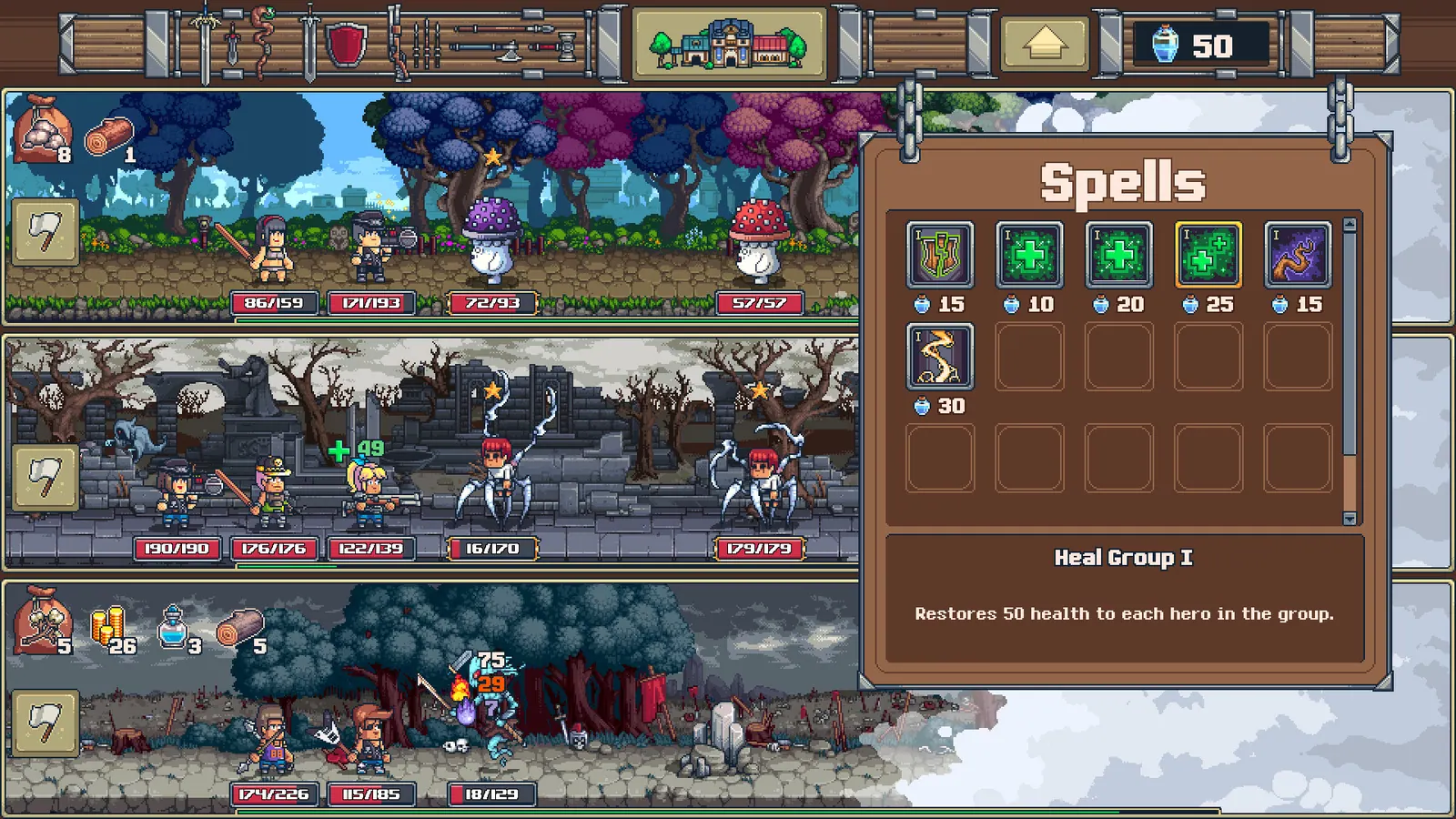 Скриншот 4 игры Swag and Sorcery