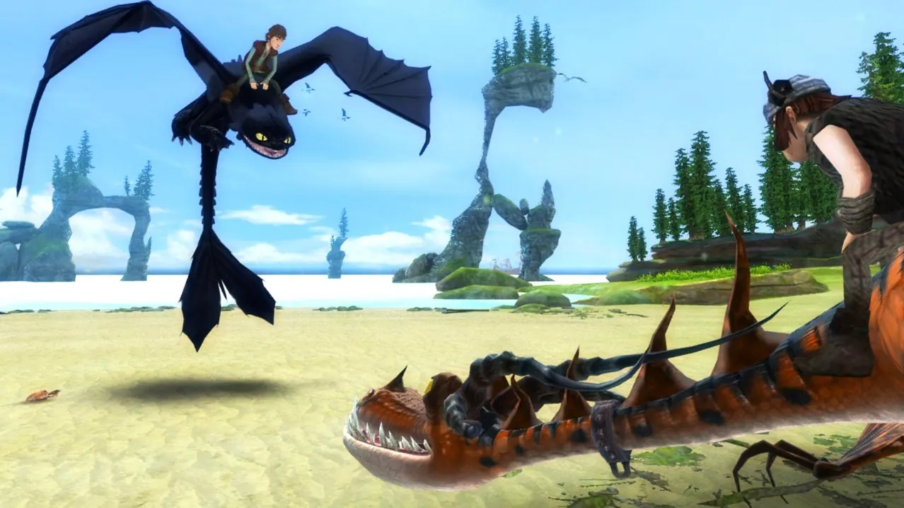 Скриншот 5 игры How to Train Your Dragon: The Game