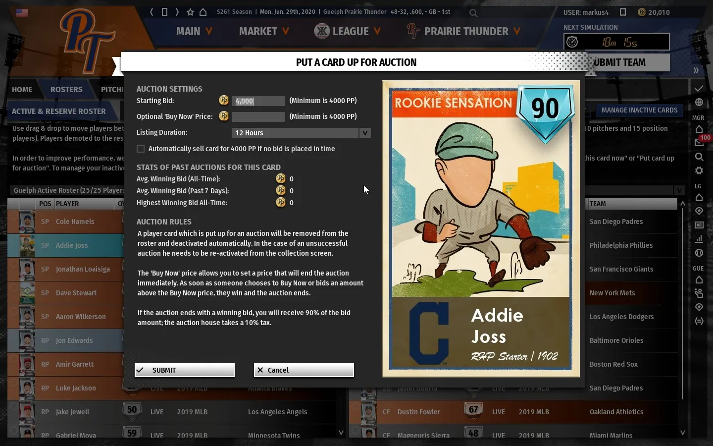 Скриншот 4 игры Out of the Park Baseball 20