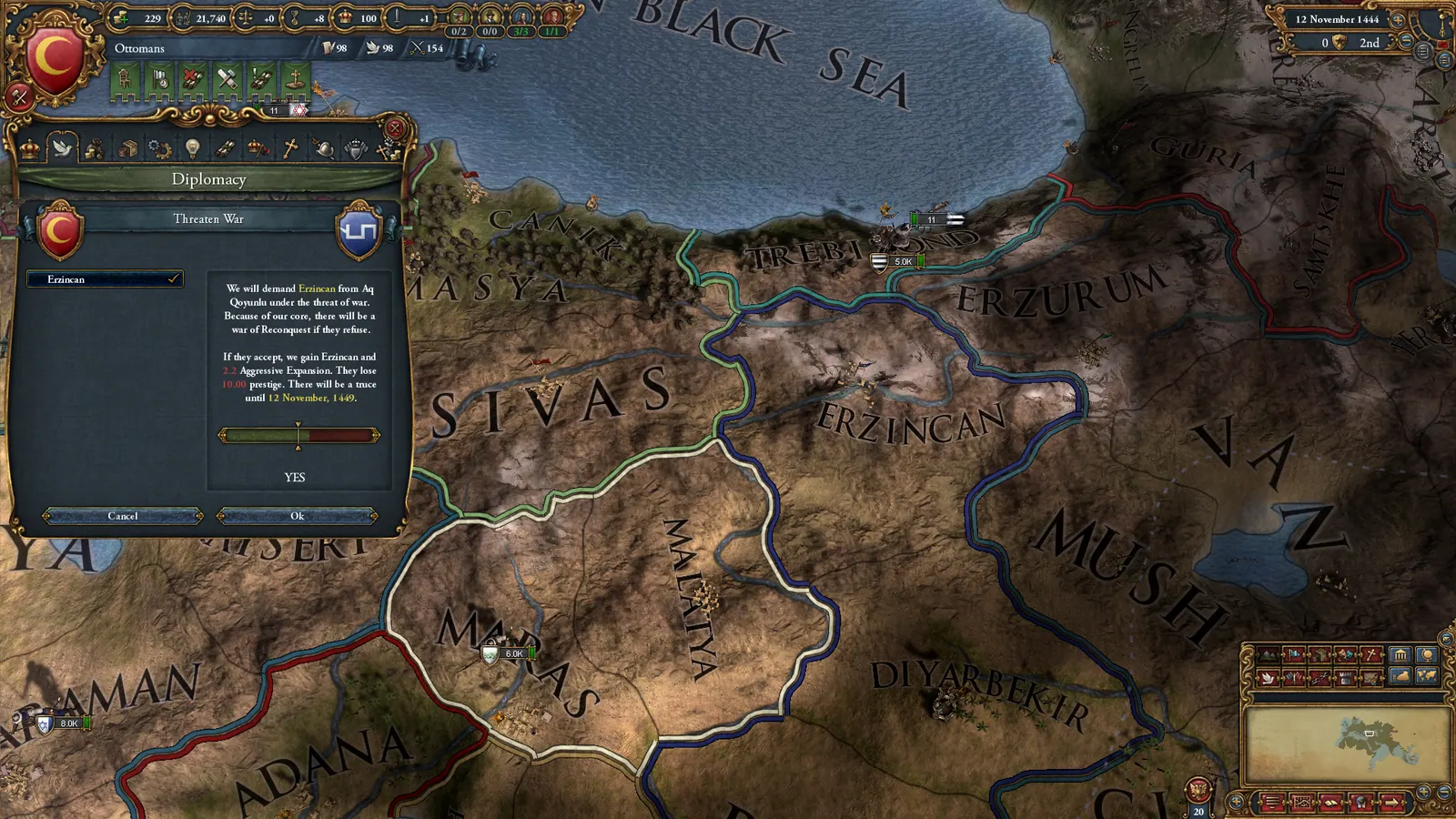 Скриншот 5 игры Europa Universalis 4: Cossacks