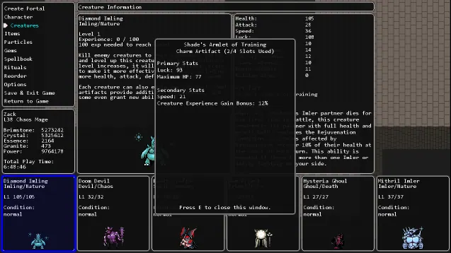 Скриншот 7 игры Siralim