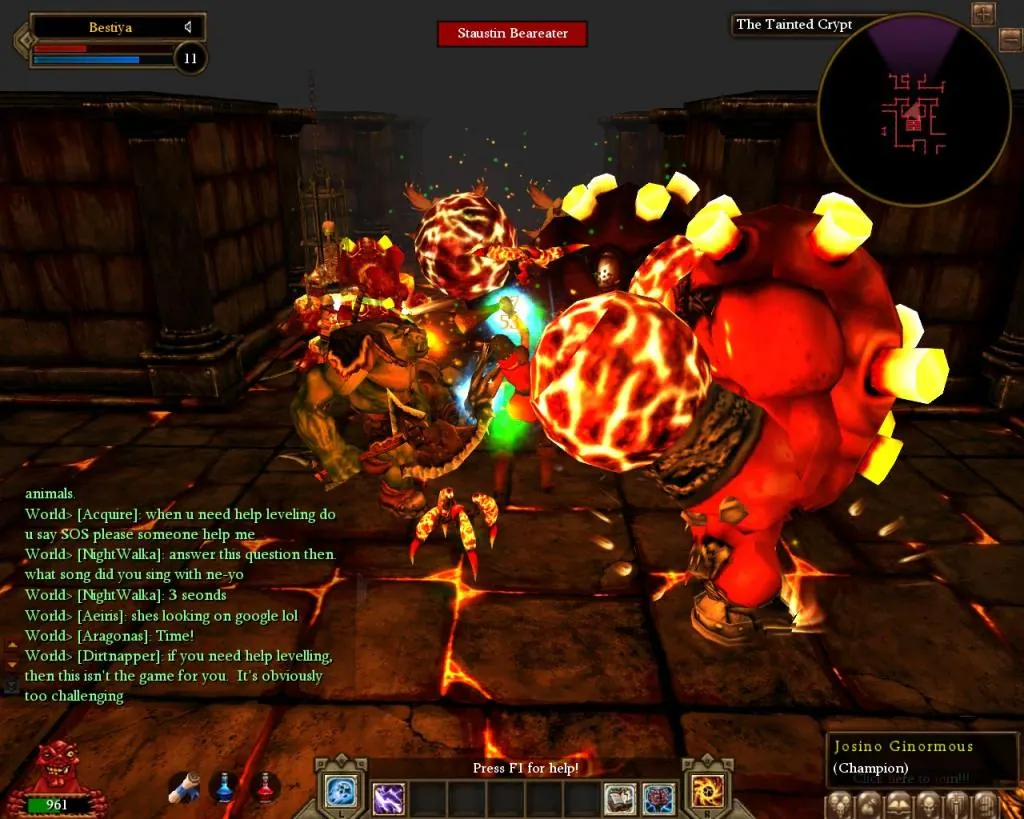 Скриншот 7 игры Dungeon Runners