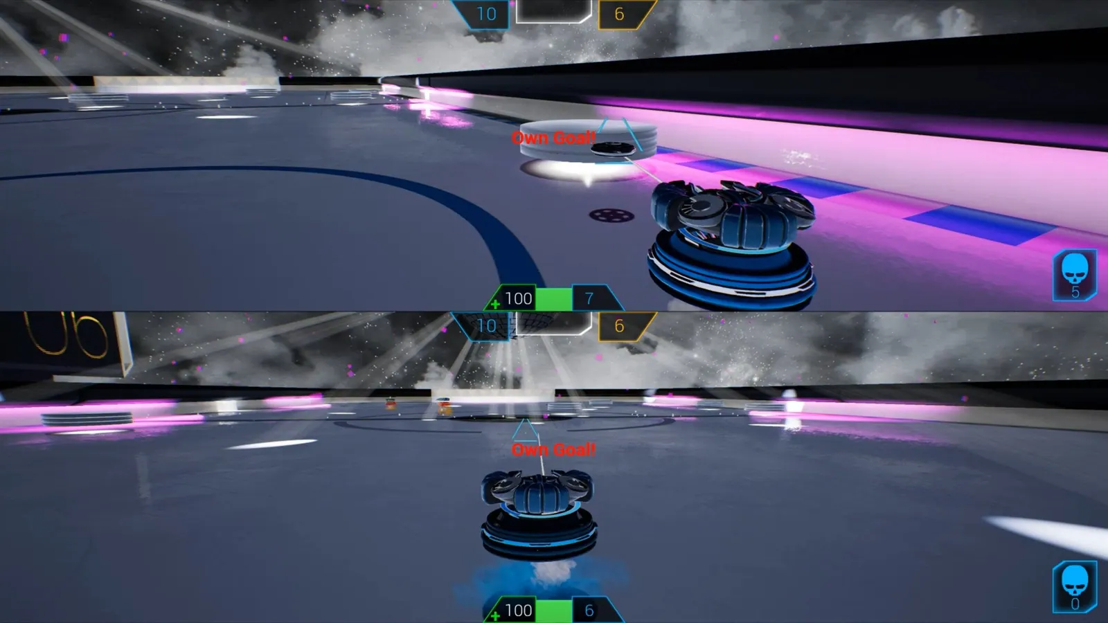 Скриншот 4 игры Hoverloop