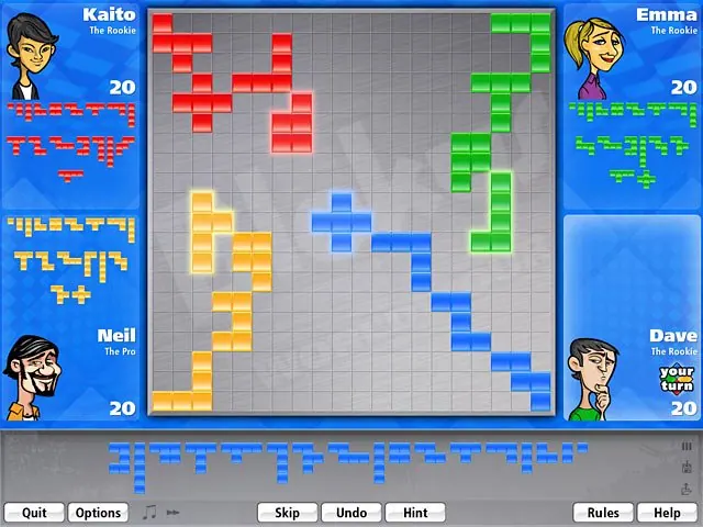 Скриншот 3 игры Blokus World Tour