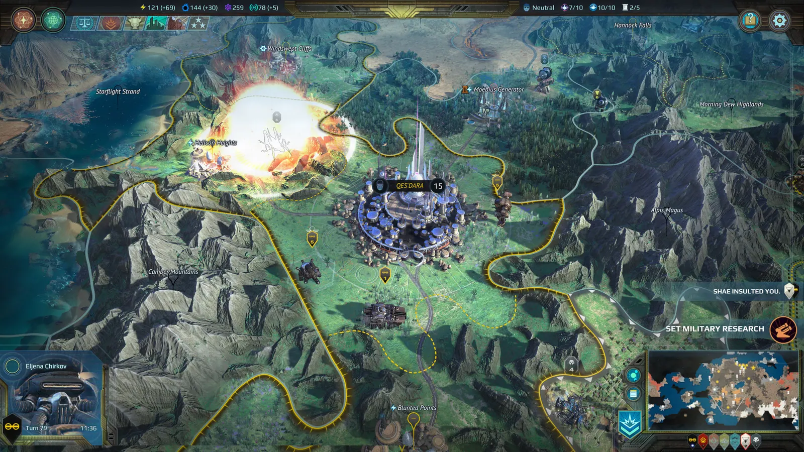Скриншот 7 игры Age of Wonders: Planetfall
