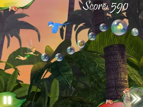 Скриншот 3 игры Disney Fairies Fly