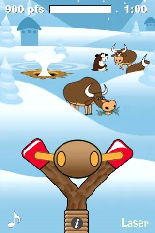 Скриншот 5 игры Slingshot Cowboy