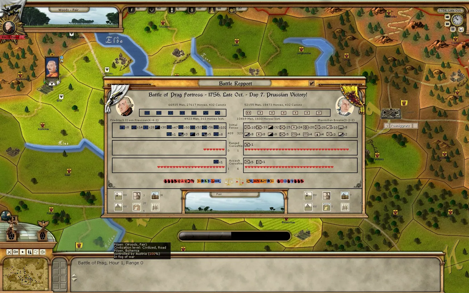 Скриншот 2 игры Rise of Prussia
