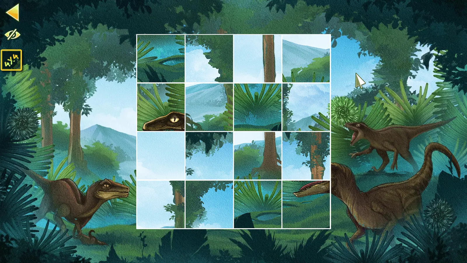Скриншот 3 игры Game Of Puzzles: Dinosaurs