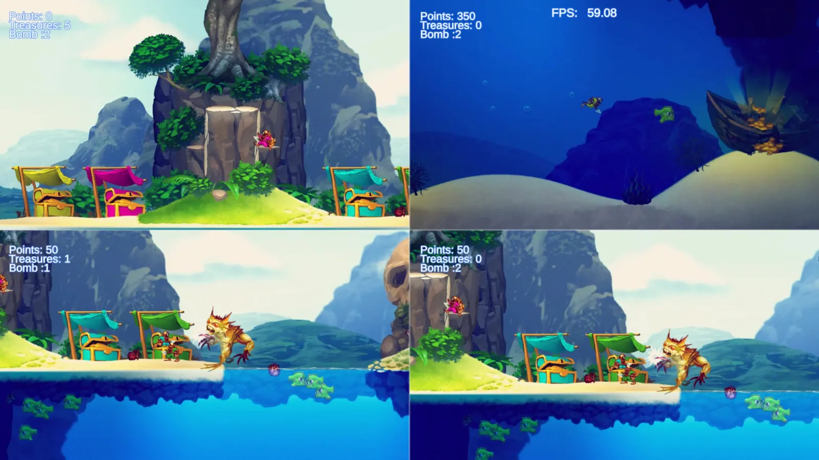 Скриншот 5 игры Aqua Lungers