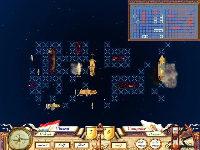 Скриншот 2 игры The Great Sea Battle: The Game of Battleship