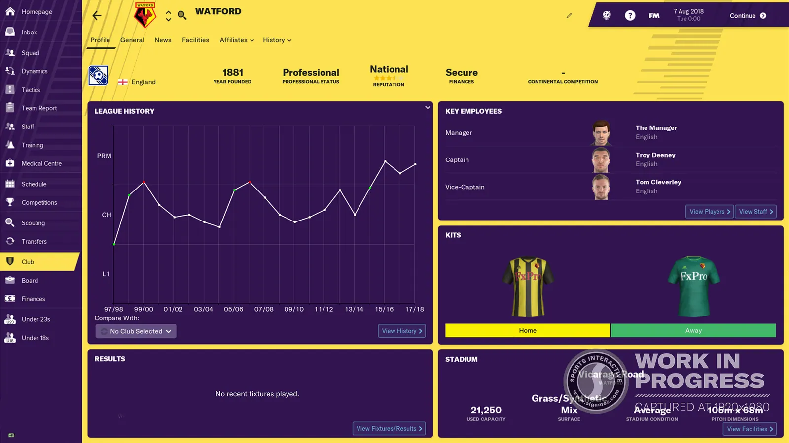 Скриншот 2 игры Football Manager 2019