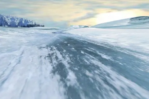 Скриншот 2 игры Ice Road Truckers