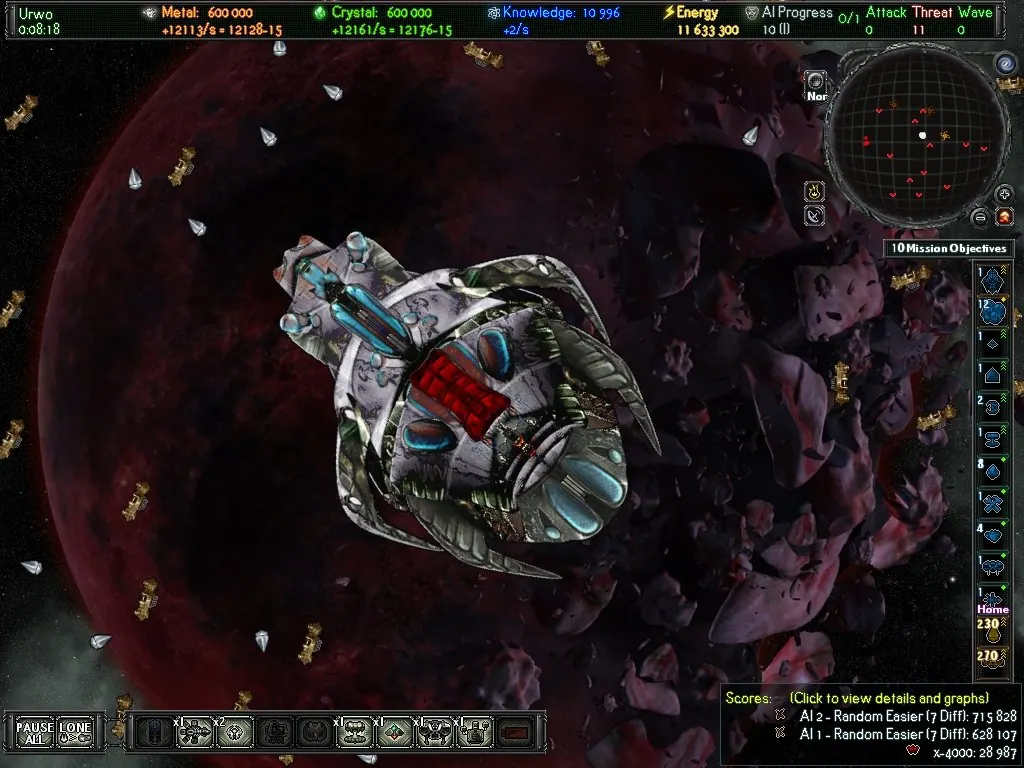 Скриншот 3 игры AI War: The Zenith Remnant