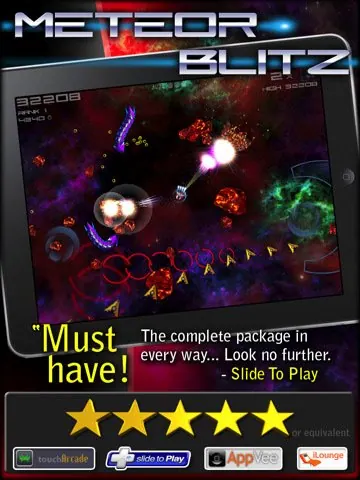 Скриншот 5 игры Meteor Blitz