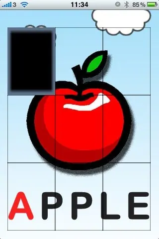 Скриншот 4 игры Word Sliding Puzzle