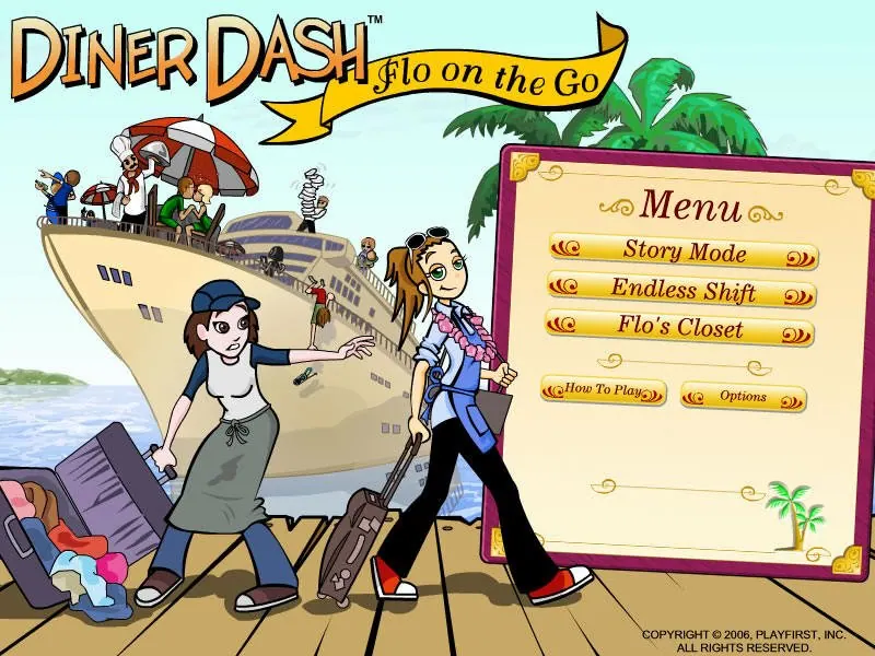 Скриншот 4 игры Diner Dash Flo on the Go