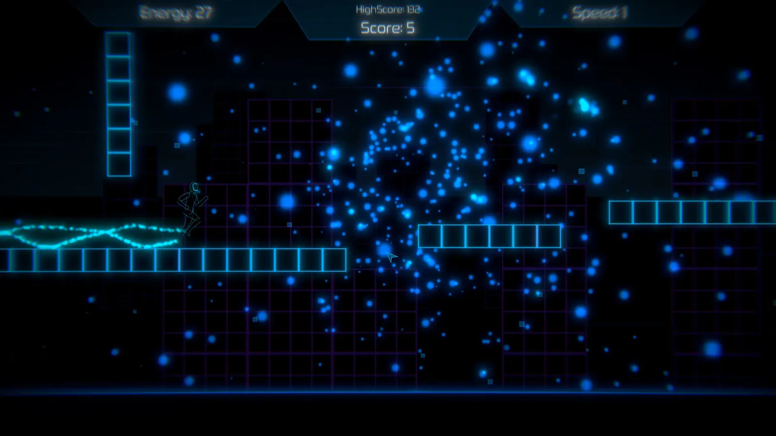 Скриншот 6 игры Neon Void Runner