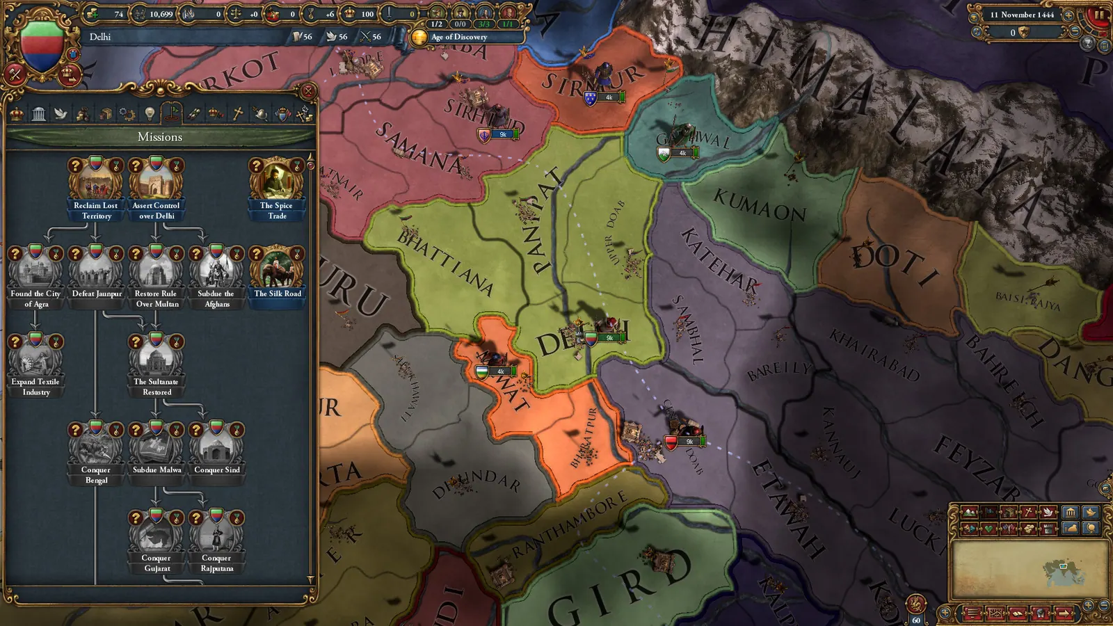 Скриншот 2 игры Europa Universalis IV: Dharma