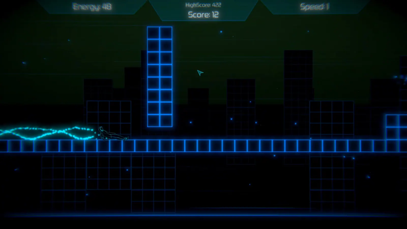 Скриншот 2 игры Neon Void Runner