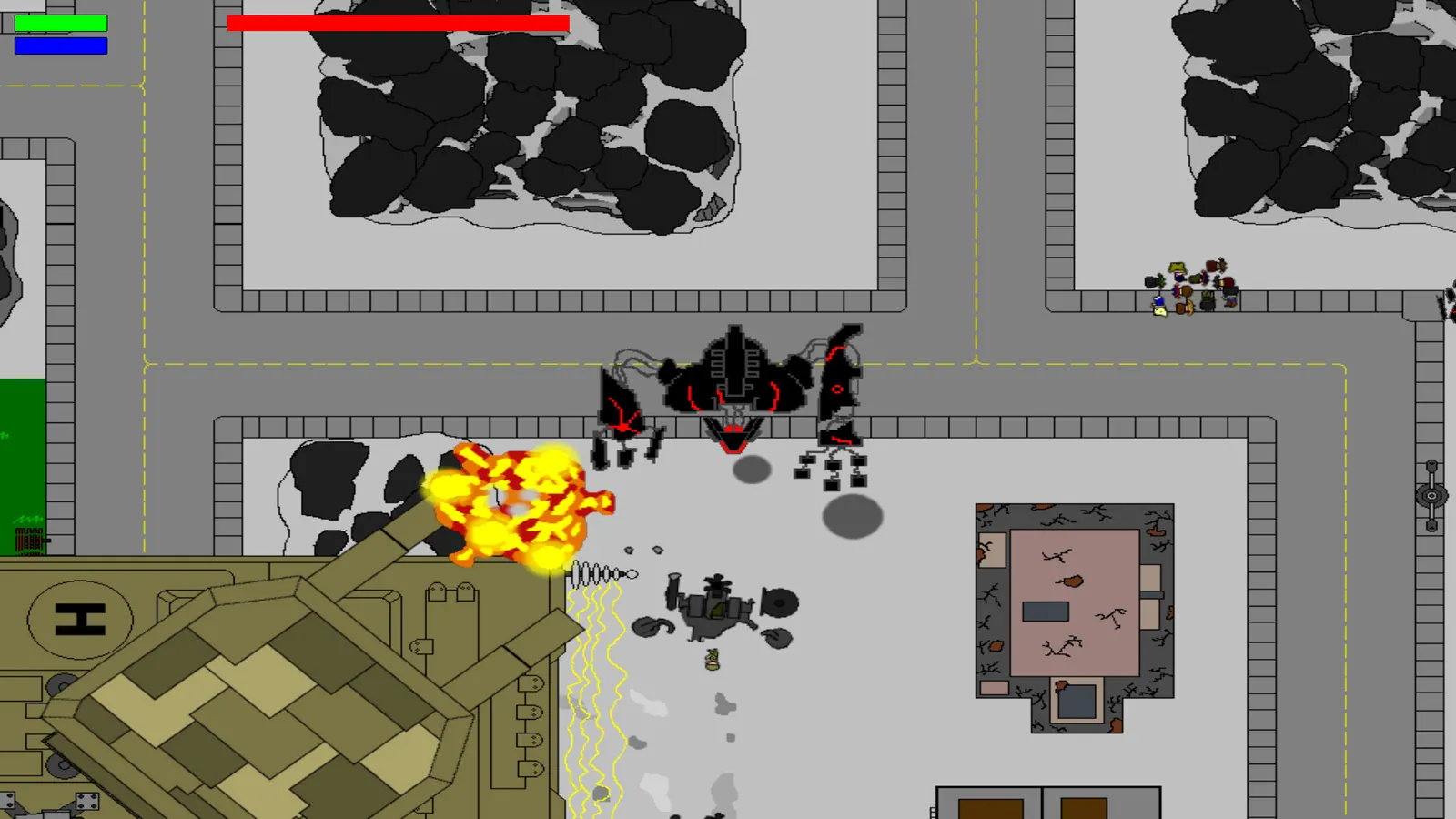 Скриншот 3 игры The Kaiju Offensive